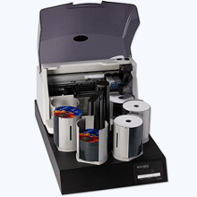 Bravo Pro Autoprinter met ADL-MAX - geautomatiseerde printer full color bedrukken cd dvd blu ray grote productie capaciteit