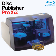 Primera Bravo DP Pro Xi2 Blu-Ray - xi2 blu ray robot duplicatie print systeem branden beprinten inkjet printable cdr dvd disks